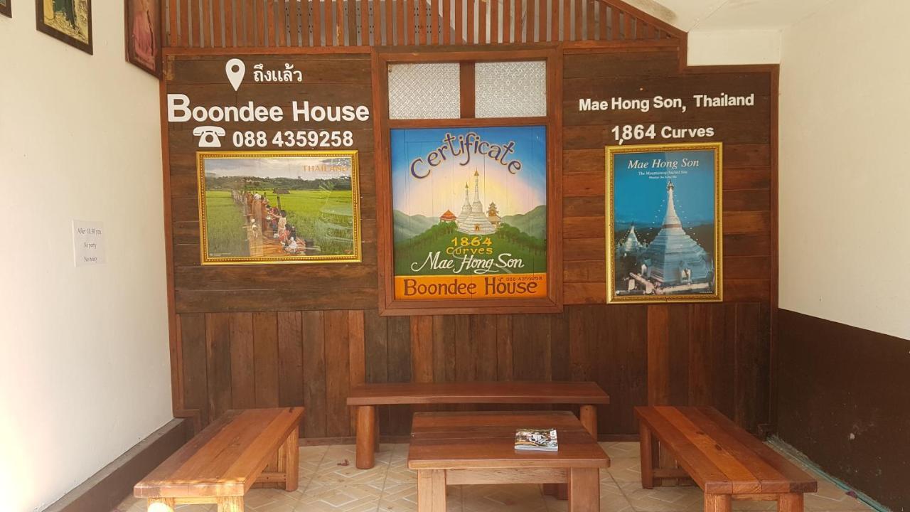 Boondee House Hotel Mae Hong Son Eksteriør billede
